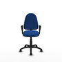PIQUERAS Y CRESPO Silla de oficina Aýna Azul con mecanismo de doble maneta