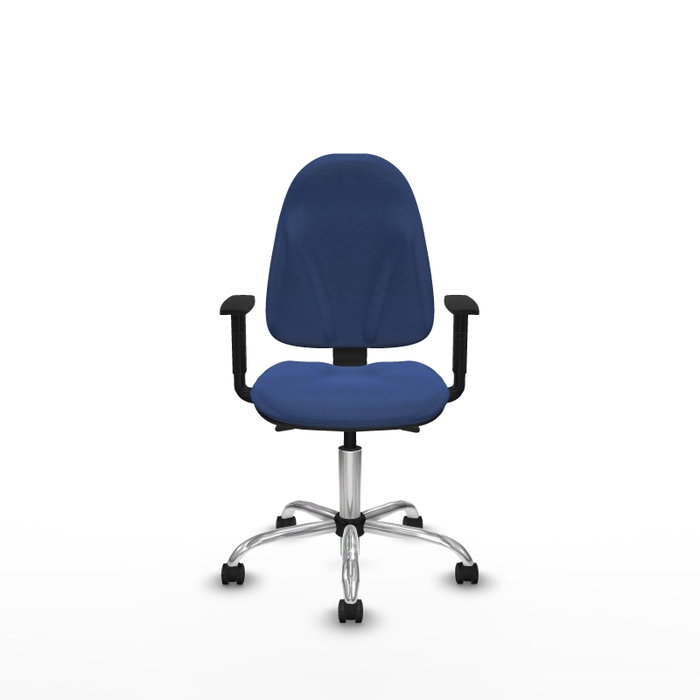 PIQUERAS Y CRESPO Silla de oficina Algarra Azul marino con mecanismo Asincro PIQUERAS Y CRESPO Silla de oficina Algarra Azul marino con mecanismo Asincro