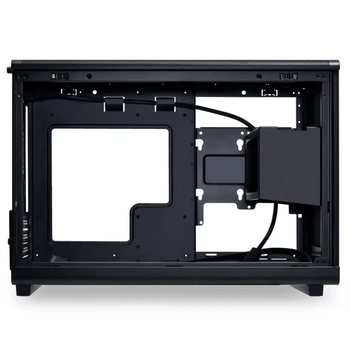 Lian Li DAN Cases A3-mATX Wood Edition Negro y Madera