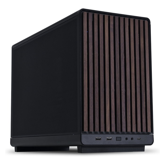 Lian Li A3-mATX Wood Edition Negro/Madera