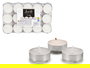 Acorde Set 30 Velas Tealight 4 Horas Cera Aluminio Blanco Plata 19x3.3x11.2 cm (Set de 24)