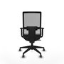 PIQUERAS Y CRESPO Silla de oficina Horna Sincro/Traslack Negro/Gris