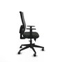 PIQUERAS Y CRESPO Silla de oficina Horna Sincro/Traslack Negro/Gris