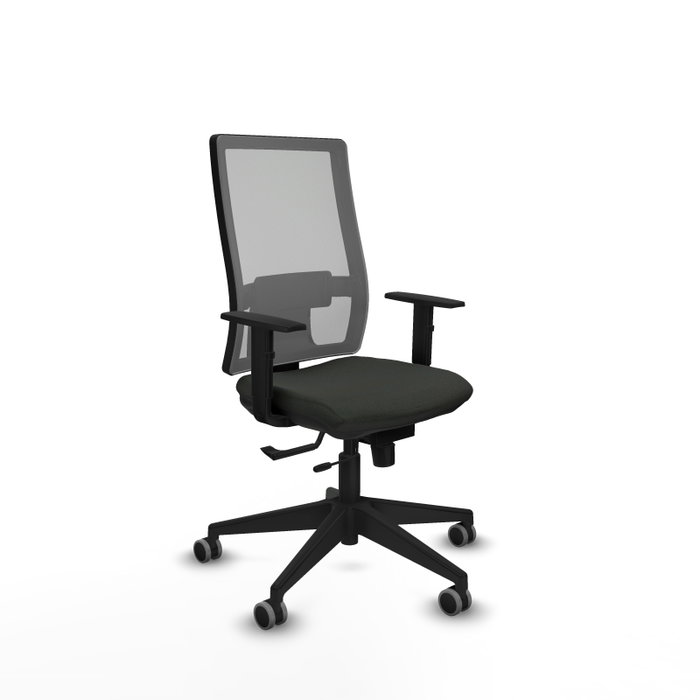 PIQUERAS Y CRESPO Silla de oficina Horna Sincro/Traslack Negro/Gris PIQUERAS Y CRESPO Silla de oficina Horna Sincro/Traslack Negro/Gris