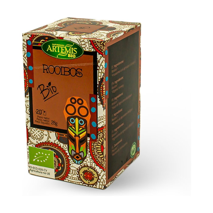 Artemis Té Rooibos Bio 20 filtros sin teína