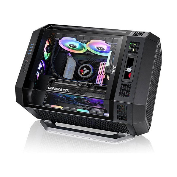 Thermaltake AC-076-ON1NAN-A1 Kit de conversión de torre a rack para The Tower 600, Negro, Chasis Midi Tower