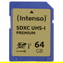 Intenso 3421490 Tarjeta SDXC 64GB Premium Clase 10 UHS-I 45MB/s