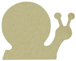 Figuras Niefenver Carton Caracol 4 Unidades