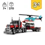 LEGO Creator Camión Plataforma con Helicóptero 31146