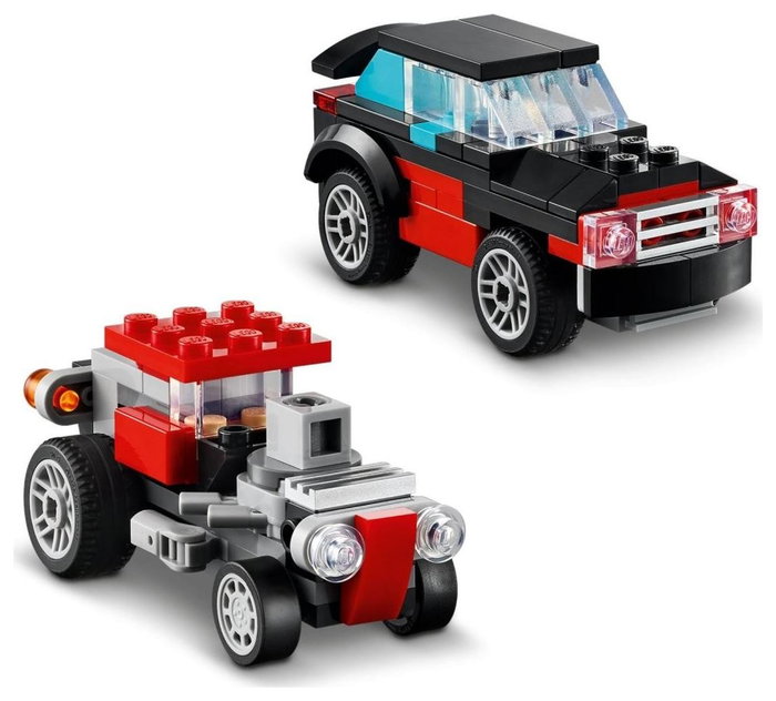 LEGO Creator Camión Plataforma con Helicóptero 31146