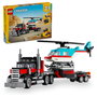 LEGO Creator Camión Plataforma con Helicóptero 31146
