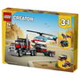 LEGO Creator Camión Plataforma con Helicóptero 31146