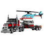 LEGO Creator Camión Plataforma con Helicóptero 31146