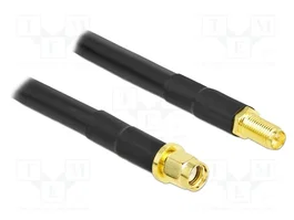 DeLOCK Cable de antena coaxial RP-SMA a RP-SMA LMR300 10 m