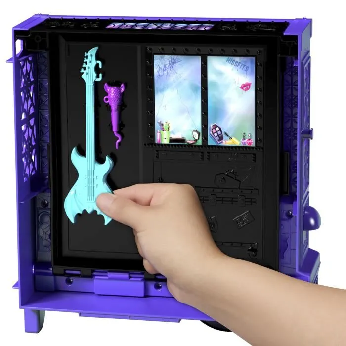 Monster High Autobús Blood-sational Rock-Set con Muñeca y Autobús HXH83 Monster High Autobús Blood-sational Rock-Set con Muñeca y Autobús HXH83