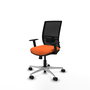 PIQUERAS Y CRESPO Silla de oficina Yunquera Naranja y Negro