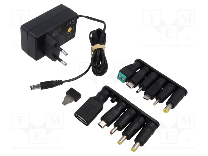 GOOBAY Adaptador de alimentación 3VDC 12W Negro GOOBAY Adaptador de alimentación 3VDC 12W Negro