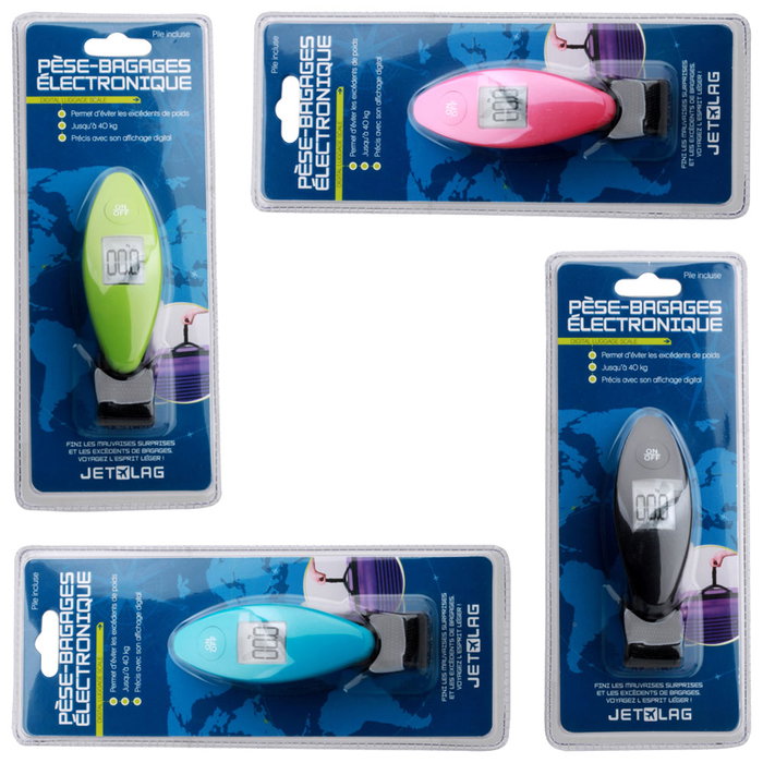 Jet Lag Balanza Equipaje Digital 40 Kg Control de Peso