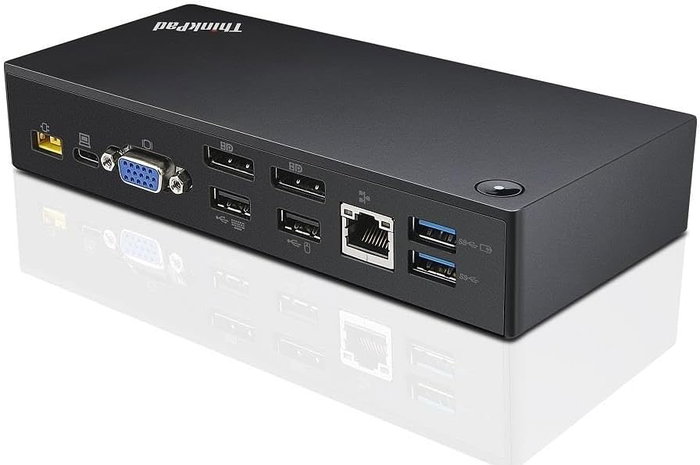 Lenovo ThinkPad USB-C Gen 2 Docking Station reacondicionado con VGA y DP