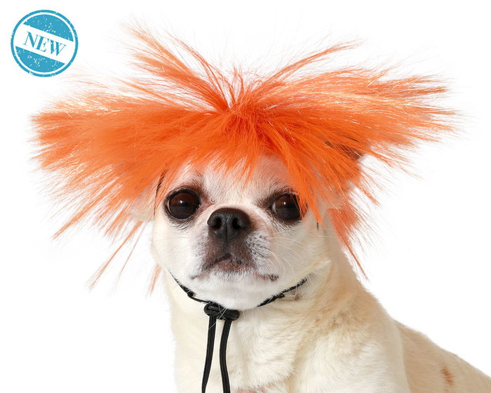 Peluca Naranja para Mascotas Peluca Naranja para Mascotas