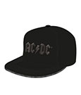 ACDC Gorra Snapback Shiny Black Logo