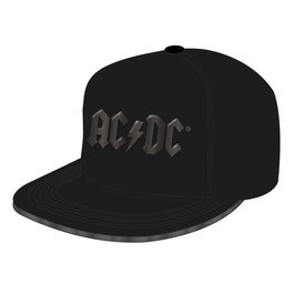 ACDC Gorra Snapback Shiny Black Logo