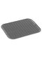 Hermia Ge-143Bulasık Escurridor de Platos de Silicona Negro 36 x 28 x 1 cm