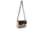 Lucky Bees Bolso bandolera 1278, Crema y Marrón, Piel de Polivinilo