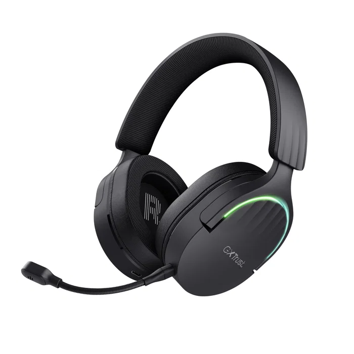 Trust GXT 491 Fayzo Auriculares Gaming Diadema Inalámbricos Dual USB-C/2.4GHz & Bluetooth con Micrófono Desmontable, Sonido 7.1 Virtual, Controladores 50mm, Batería 22h, Negro Trust GXT 491 Fayzo Auriculares Gaming Diadema Inalámbricos Dual USB-C/2.4GHz & Bluetooth con Micrófono Desmontable, Sonido 7.1 Virtual, Controladores 50mm, Batería 22h, Negro