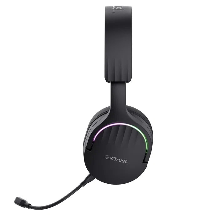 Trust GXT 491 Fayzo Auriculares Gaming Diadema Inalámbricos Dual USB-C/2.4GHz & Bluetooth con Micrófono Desmontable, Sonido 7.1 Virtual, Controladores 50mm, Batería 22h, Negro Trust GXT 491 Fayzo Auriculares Gaming Diadema Inalámbricos Dual USB-C/2.4GHz & Bluetooth con Micrófono Desmontable, Sonido 7.1 Virtual, Controladores 50mm, Batería 22h, Negro