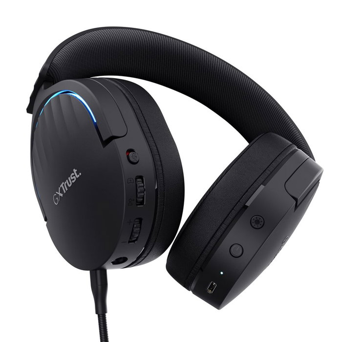 Trust GXT 491 Fayzo Auriculares Gaming Inalámbricos Negros