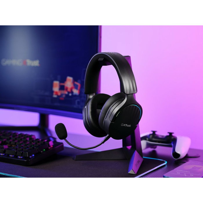 Trust GXT 491 Fayzo Auriculares Gaming Inalámbricos Negros