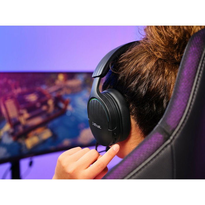 Trust GXT491 Fayzo Wireless Headset Negro