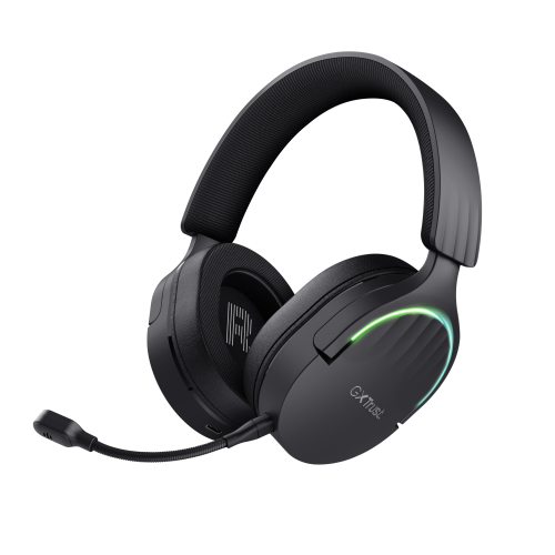 Trust GXT 491 Fayzo Auriculares Gaming Inalámbricos Negros