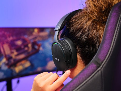 Trust GXT 491 Fayzo Auriculares Gaming Inalámbricos Negros