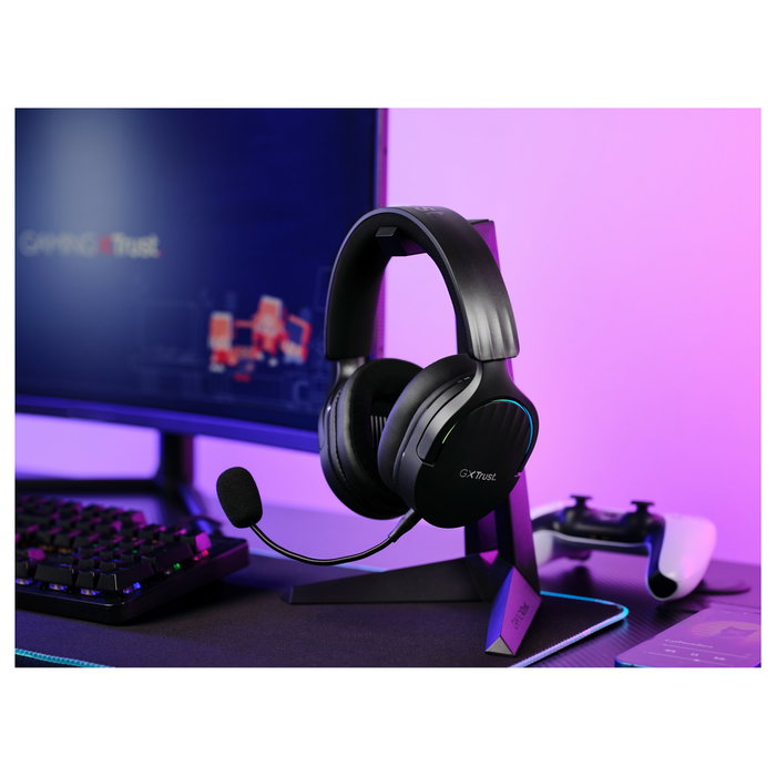 Trust GXT 491 Fayzo Auriculares Gaming Inalámbricos Negros