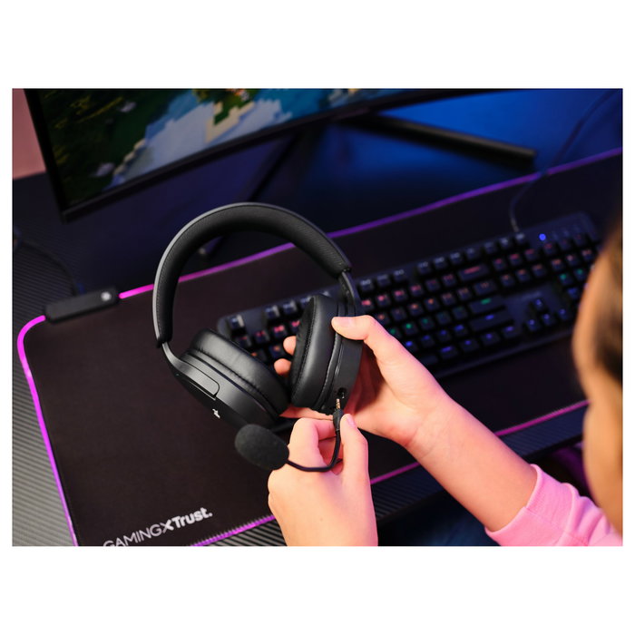 Trust GXT 491 Fayzo Auriculares Gaming Inalámbricos Negros