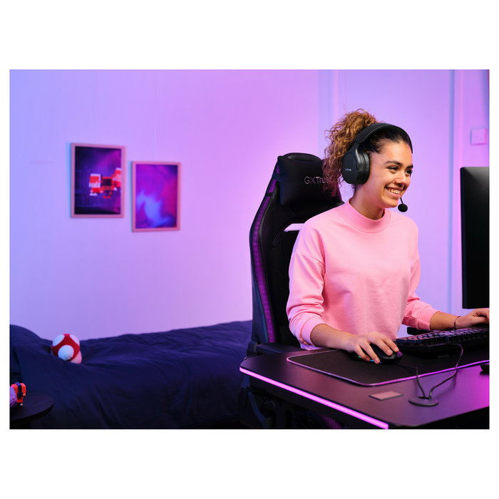 Trust GXT 491 Fayzo Auriculares Gaming Inalámbricos Negros