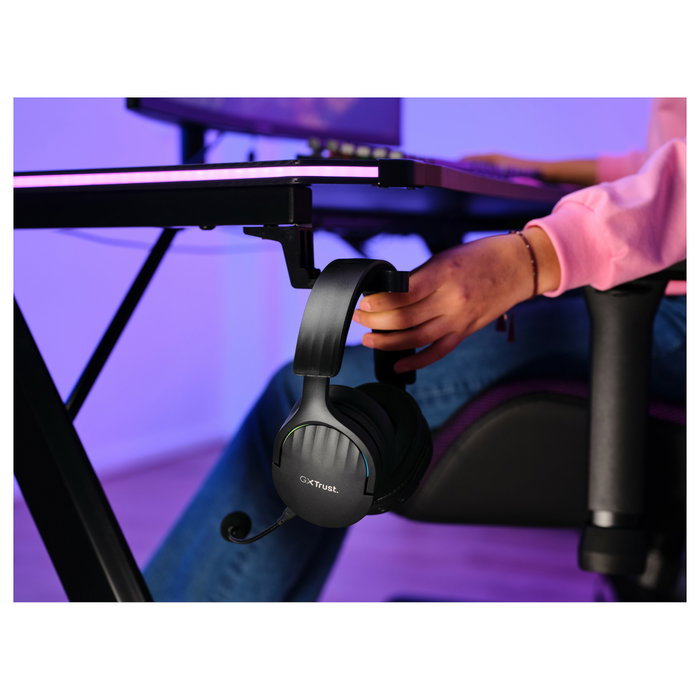 Trust GXT 491 Fayzo Auriculares Gaming Inalámbricos Negros