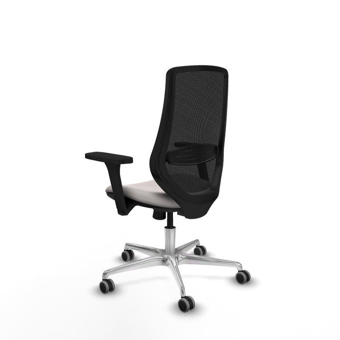 PIQUERAS Y CRESPO Silla de oficina Mardos con mecanismo Sincro, Blanco y Negro PIQUERAS Y CRESPO Silla de oficina Mardos con mecanismo Sincro, Blanco y Negro