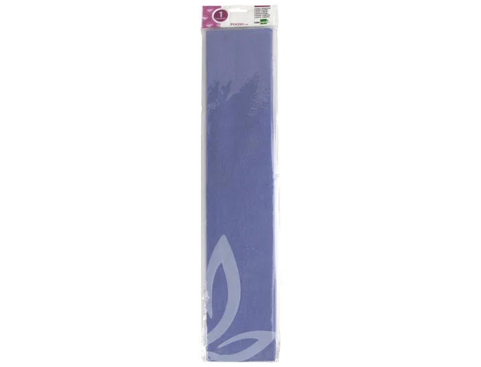 Liderpapel Papel crespon celeste 50 cm x 2,5 m 34g/m2 Liderpapel Papel crespon celeste 50 cm x 2,5 m 34g/m2