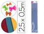 Liderpapel Papel crespon celeste 50 cm x 2,5 m 34g/m2