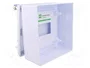 ELEKTRO-PLAST NASIELSK Economic Box Carcasa para Aparatos Modulares de 6 Módulos, Blanco