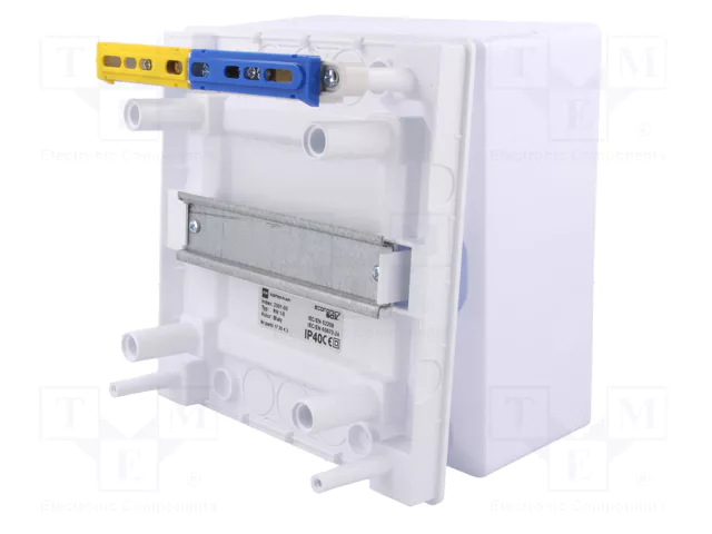 ELEKTRO-PLAST NASIELSK Economic Box Carcasa para Aparatos Modulares de 6 Módulos, Blanco ELEKTRO-PLAST NASIELSK Economic Box Carcasa para Aparatos Modulares de 6 Módulos, Blanco