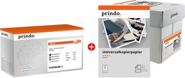 Prindo PRTBTN241 MCVP Basic Pack de 4 Tóners y Papel