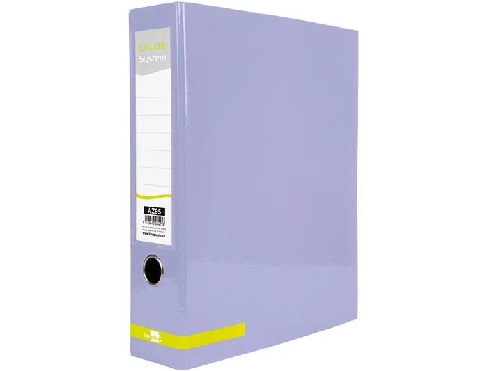 Liderpapel Archivador de Palanca Color System Lavanda A4 80 mm Liderpapel Archivador de Palanca Color System Lavanda A4 80 mm
