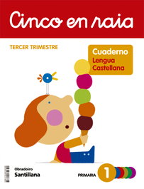 OBRADOIRO, Cuaderno de Lengua Pautado 1.º Primaria - Cinco en Raya (Galicia) inevitable