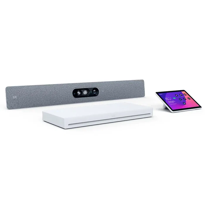 Cisco Room Kit EQ Sistema de Videoconferencia en Grupo para Salas, Cámara 20 MP 5K Ultra HD, Certificado para Cisco Webex y Microsoft Teams