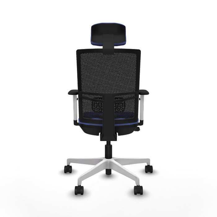 PIQUERAS Y CRESPO Silla de oficina Yunquera con mecanismo Sincro/Traslack, Azul claro y Negro PIQUERAS Y CRESPO Silla de oficina Yunquera con mecanismo Sincro/Traslack, Azul claro y Negro