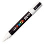 Uni-Ball POSCA PC-5M Marcador de Pintura Blanco 1,8 - 2,5 mm
